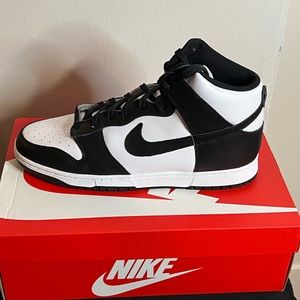 Nike Dunk High Black White 2023